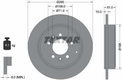 TEXTAR Disc Frana 92112000 Peugeot 607 (92112000)