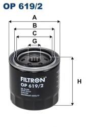 FILTRON Filtru Ulei Op619/2 Toyota Avensis/Avensis Verso/Caldina/Corolla/Corolla Verso