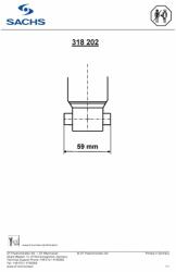 SACHS Amortizor 318202 Audi A3/Q3/Tt Audi (Faw) Q3 Seat Ateca/Leon Skoda Kodiaq I (318202)
