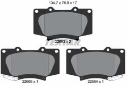 TEXTAR Set Placute Frana, Frana Disc 2266301 Toyota Fortuner