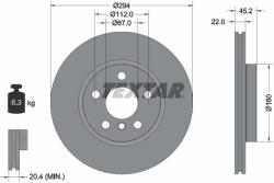 TEXTAR Disc Frana 92273105 Bmw 1/2 Active/2 Active Tourer/2 Gran/X1/X2 Mini Mini (92273105)