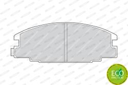 FERODO Set Placute Frana, Frana Disc Fdb678 Bedford Brava Isuzu Campo/D-Max I/Elf/Gemini (FDB678)