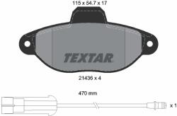 TEXTAR Set Placute Frana, Frana Disc 2143603 Fiat Punto Lancia Y Zastava 10