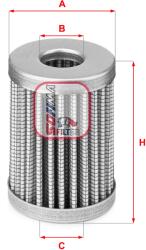 SOFIMA Filtru Combustibil S6005G Chevrolet Aveo / Kalos Citroën C3 Ii/C3 Picasso (S6005G)