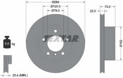 TEXTAR Disc Frana 92238403 Bmw 1/2