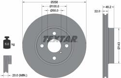 TEXTAR Disc Frana 92164203 Daihatsu Charade Viii Toyota Yaris/Yaris / Vios (92164203)
