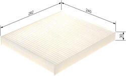 Bosch Filtru, Aer Habitaclu 1987435079 Jeep Cherokee/Grand Cherokee/Grand Cherokee Iii (1987435079)