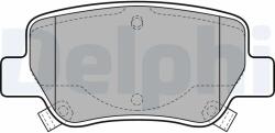 DELPHI Set Placute Frana, Frana Disc Lp2206 Toyota Avensis (LP2206)