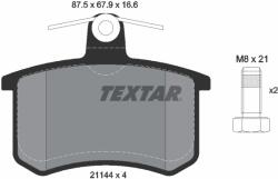 TEXTAR Set Placute Frana, Frana Disc 2114401 Alfa Romeo 164 Audi 100 C3/100 C4/200 C2/V8 (2114401)