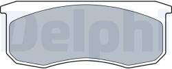 DELPHI Set Placute Frana, Frana Disc Lp3509 Uaz Hunter/Patriot