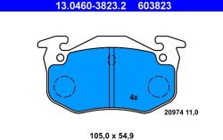 ATE Set Placute Frana, Frana Disc 13.0460-3823.2 Citroën Saxo/Xsara/Zx Peugeot 206