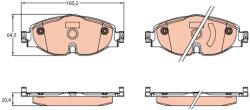 TRW Set Placute Frana, Frana Disc Gdb2143 Audi Q3 Vw Arteon/Arteon Shooting Brake (GDB2143)