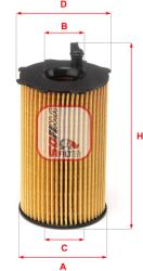 SOFIMA Filtru Ulei S5226Pe Hyundai Grand Santa Fé/Grandeur/Santa Fé Ii Kia Sorento Iii (S5226PE)