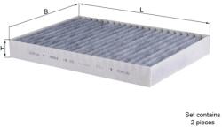 KNECHT Filtru, Aer Habitaclu Lak292/S Mercedes-Benz S-Class Ssangyong Musso