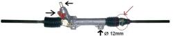 LIZARTE Caseta Directie 01.16. 2593 Citroën Berlingo / Berlingo First/Xsara Picasso (01.16.2593)