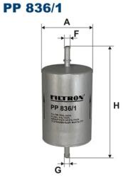 FILTRON Filtru Combustibil Pp836/1 Audi A3/A4 B6/A4 B7/A8 D3/Tt Chery A1 Jac Refine S5