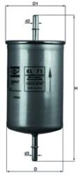 KNECHT Filtru Combustibil Kl71 Indigo 3000 Volvo 940 Ii/S40 I/S60 I/S80 I/S90 I/V40