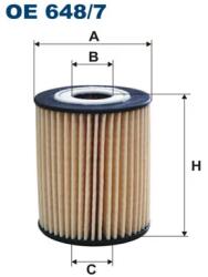 FILTRON Filtru Ulei Oe648/7 Chevrolet Captiva/Cruze/Epica/Lacetti/Nubira/Optra (OE648/7)