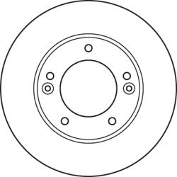 TRW Disc Frana Df6081S Kia Sorento I (DF6081S)