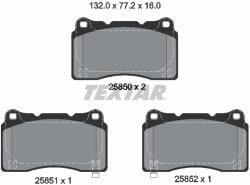 TEXTAR Set Placute Frana, Frana Disc 2585001 Acura Integra Honda Civic X/Civic Xi (2585001)