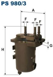 FILTRON Filtru Combustibil Ps980/3 Renault Megane Ii/Scénic Ii