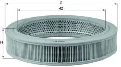 KNECHT Filtru Aer Lx208 Audi 100 C1/100 C2/100 C3/50/60/75/80 B1/80 B2/80 B3/80 B4 (LX208)