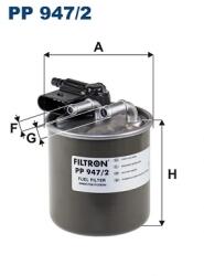 FILTRON Filtru Combustibil Pp947/2 Infiniti Q30 Mercedes-Benz A-Class/B-Class/Cla