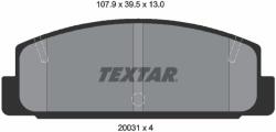 TEXTAR Set Placute Frana, Frana Disc 2003101 Besturn (Faw) B50/B70/B90 Haima (Faw) 3