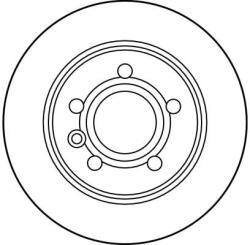 TRW Disc Frana Df2777 Ford Galaxy I/Galaxy Mk I Seat Alhambra Vw Sharan