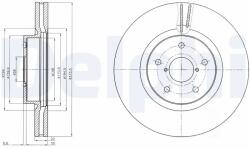 DELPHI Disc Frana Bg9084 Subaru Tribeca (BG9084)