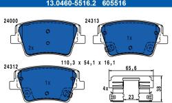 ATE Set Placute Frana, Frana Disc 13.0460-5516.2 Hyundai Santa Fe Iv