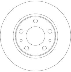 TRW Disc Frana Df6412 Iveco Daily Iii