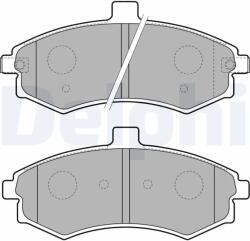 DELPHI Set Placute Frana, Frana Disc Lp1788 Hyundai Elantra Iii/Matrix Kia Cerato I