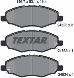 TEXTAR Set Placute Frana, Frana Disc 2452301 Toyota Hilux Vii/Hilux Vii Pick-Up (2452301)
