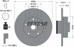 TEXTAR Disc Frana 92153703 Nissan Primastar Opel Vivaro A Renault Trafic Ii (92153703)