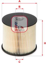 SOFIMA Filtru Combustibil S6003Ne Citroën Berlingo / Berlingo First/C4 I/C5 I/C5 Ii/C8 (S6003NE)
