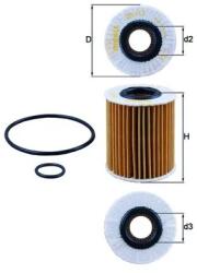 KNECHT Filtru Ulei Ox413D1 Lexus Gs/Is Ii/Is Iii/Ls Toyota 4 Runner V/Auris/Avensis