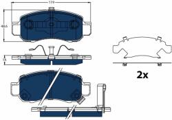 TRW Set Placute Frana, Frana Disc Gdb3376Bte Honda Insight