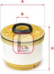 SOFIMA Filtru Combustibil S6045Ne Fiat Fullback Pick-Up Lexus Is Ii (S6045NE)