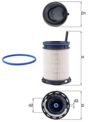 MAHLE Filtru Combustibil Kx494D Audi A6 C7/Q7/Q8 Vw Touareg (KX494D)