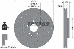 TEXTAR Disc Frana 92124105 Mercedes-Benz E-Class/E-Class T-Model/S-Class