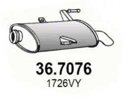 ASSO Toba Esapament Finala 36.7076 Ford Transit Peugeot 206