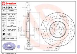 BREMBO Disc Frana 09. B969.1X Audi A4 B8/A4 B9/A5/A6 C7/A6 C8/A7/A8 D4/A8 D5/Q5/Q7