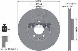 TEXTAR Disc Frana 92174503 Mazda Rx-8