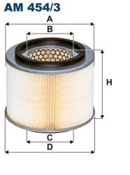 FILTRON Filtru Aer Am454/3 Nissan Patrol Gr V/Pick Up