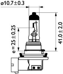 Philips Bec, Far Faza Lunga 24362Mdc1 Daf Cf/Lf/Xf Ford F-Max Mercedes-Benz Antos/Arocs