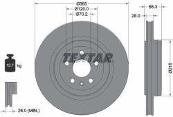TEXTAR Disc Frana 92313803 Tesla Model S/Model X