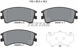 TEXTAR Set Placute Frana, Frana Disc 2404601 Mazda 6 (2404601)