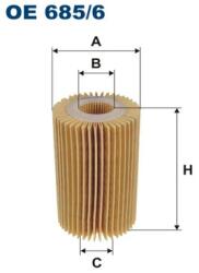 FILTRON Filtru Ulei Oe685/6 Lexus Gs/Is Ii/Lc/Lx/Rc Toyota Land Cruiser 200 (OE685/6)