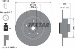 TEXTAR Disc Frana 92316503 Renault Megane Iv/Scénic Iv/Talisman